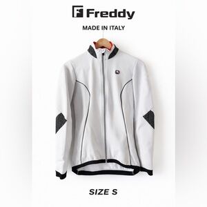 Freddy Italy White Performance Softshell Jacket S Sagittarius Logo